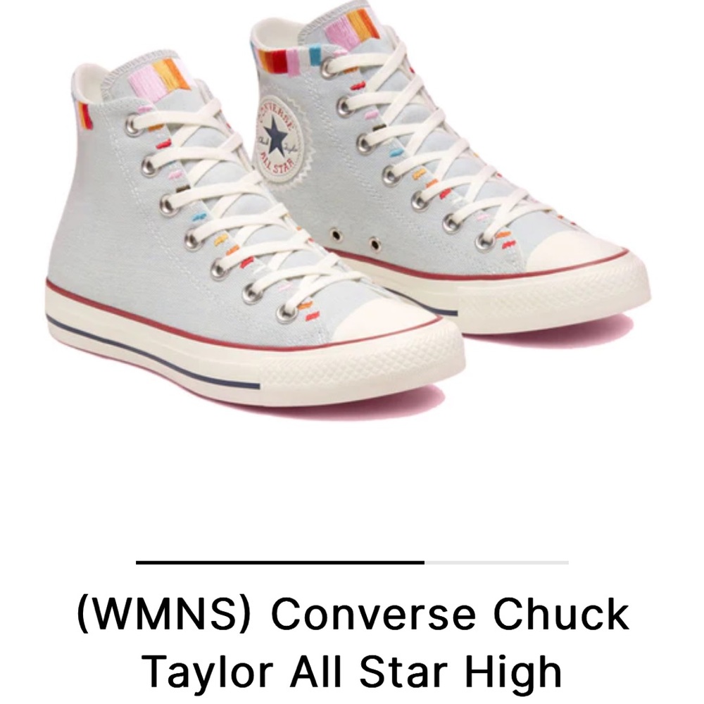 LIMITED EDITION Converse Chuck Taylor All Star High 'Friendship Bracelet'